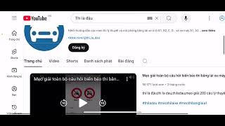 Thi bằng lái xe máy, ô tô sẽ cực dễ nếu biết đến kênh này @thiladau