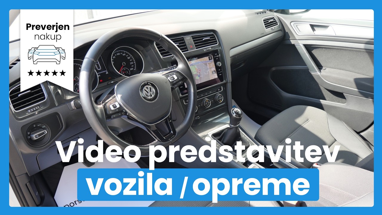 Volkswagen Golf Variant 1.6 TDI Comfortline - LED ŽAROMETA - SLO