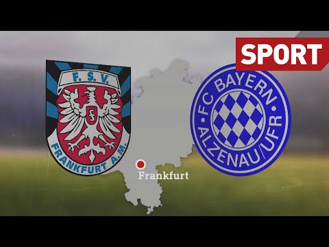 FSV Frankfurt –FC Bayern Alzenau (Highlights) | Fußball-Regionalliga Südwest | sport