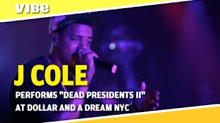 J Cole Performs Just To Get By and Dead Presidents II In NYC