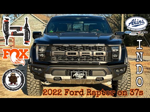 $3,999 Ford Raptor FOX Factory Race Series Coilover Upgrade- Black INDO Edition Custom on 37s Review