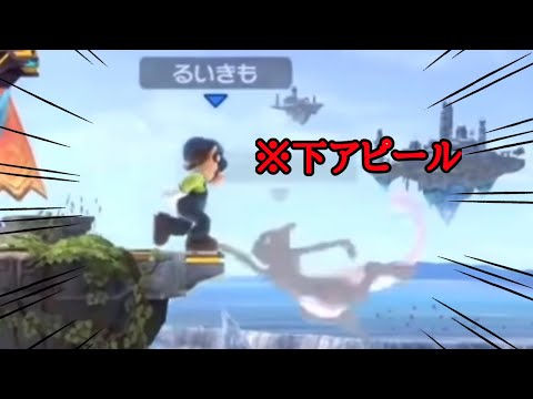 【スマブラSP】大会中でもロマンを求めた　るいきも選手のルイージ