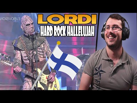 Italian Reacts To Lordi - Hard Rock Hallelujah