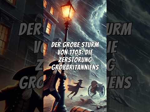 Naturgewalt: Der große Sturm von 1703 #england 🌪️