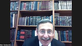 חודש אדר: המפתח לחיי שמחה, חן וברכה (הרב מאיר גולדוויכט) - התמונה מוצגת ישירות מתוך אתר האינטרנט יוטיוב. זכויות היוצרים בתמונה שייכות ליוצרה. קישור קרדיט למקור התוכן נמצא בתוך דף הסרטון