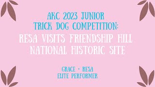 Resa Visits Friendship Hill National Historic Site - Resa’s Trick Academy