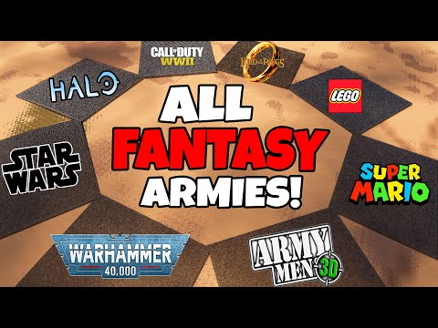 All FANTASY ARMIES Arena Battle Royale! - UEBS 2: Ultimate Epic Battle Simulator 2