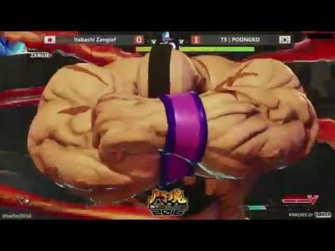 Street Fighter 5 Tournament - TWFighter 2016 - Itabashi Zangief (Zangief) v TS POONGKO (Guile)