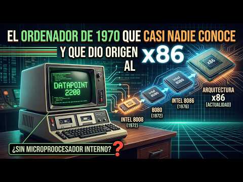El ordenador de 1970 que casi nadie conoce y que dio origen al x86