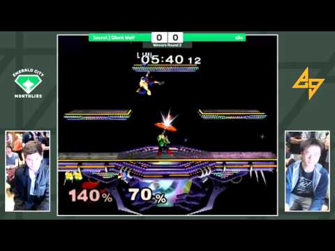 Emerald City II - Silent Wolf (Fox) vs. Zilo (Falco) - Melee Singles - Winners Top 48