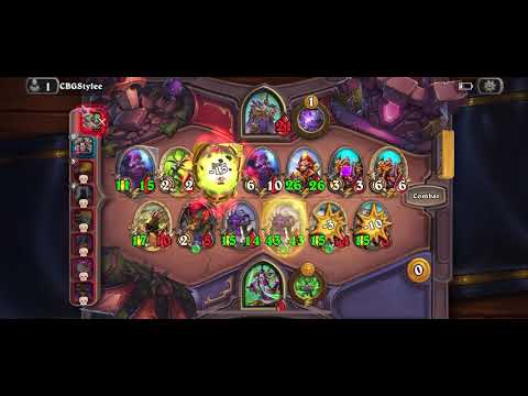 Intense Battle Murloc + Amalgadon = Owning - Hearthstone Battlegrounds