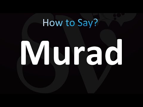 How to Pronounce Murad (correctly!)