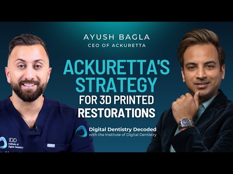 Cracking the Code: Ackuretta's Strategy for 3D Printed Restorations