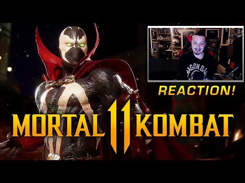 Mortal Kombat 11 - Spawn Gameplay Trailer REACTION!