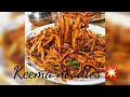 Keema noddles at home || How to make keema noddles at home || Kitchen Menu ||
