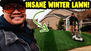 INSANE WINTER LAWN! Great start to 2026!