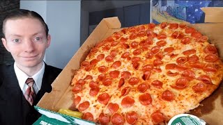 Papa John's NEW Crispy Cuppy ‘Roni Pizza Review!