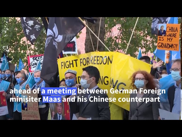 Germany presses China over Hong Kong security law, Uighurs