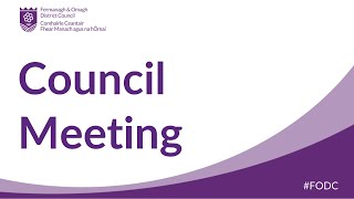 Special Council Meeting - NI Water (25/04/2024)