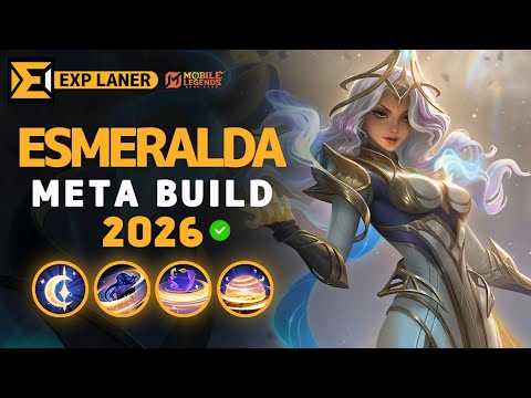 Esmeralda NEW META Build 2026, Emblem, and Best Hero Counters | Mobile Legends