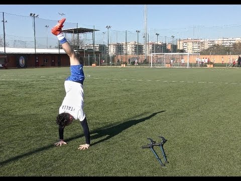 È il capitano della nazionale amputati: «È solo una gamba in meno» È il capitano della nazionale amputati: «È solo una gamba in meno»