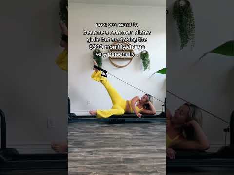 Doing PILATES on a COLLEGE Budget #pilates #shorts #workout #college #trending #viral