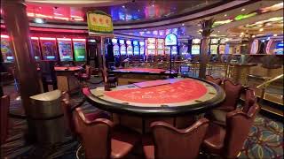 Inside the Casino on Jewel of the Seas  Royal Caribbean Cruise #travel #jeweloftheseas #cruise