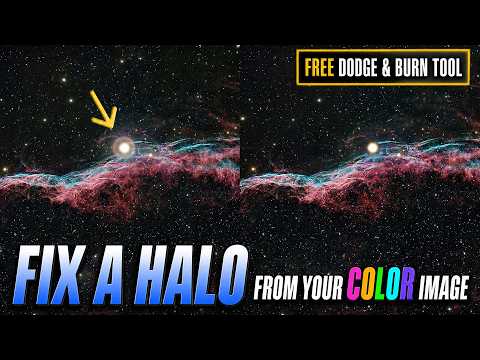 Fixing a halo on 52 Cygni in the Veil Nebula video thumbnail
