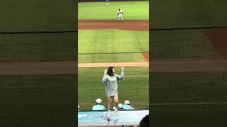 【Unigirls】 #詩詩 #冬季リーグ 台湾VS日本@台中洲際棒球場 20241123 #台湾チア #cheerdance #cheerleader #unigirls #cpbl #awb