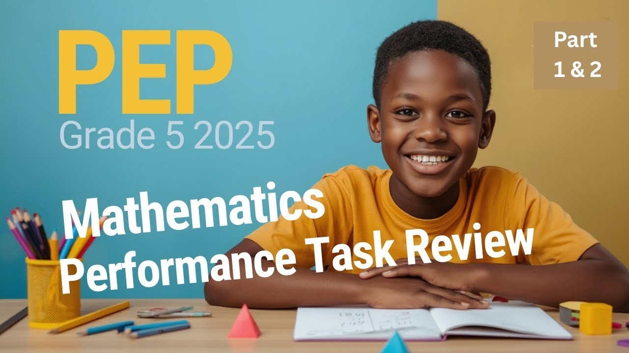 2025 Grade 5 Mathematics Performance Task|Part 2