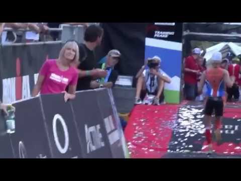 Katherine Kelly Lang - Finish Line - Ironman 70.3 World Championship 2015 Zell am See