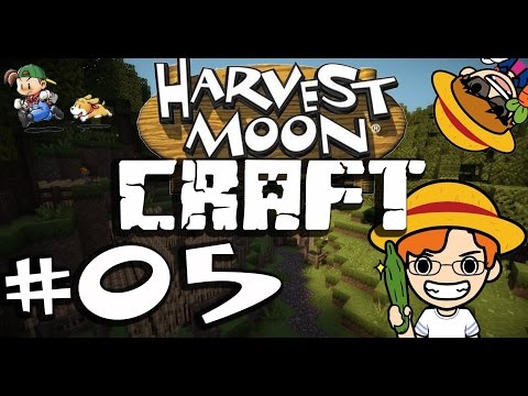 Minecraft: Harvest Moon Craft w/ Haaris (Modded Survival) - Episode 5 "Home Sweet Home"