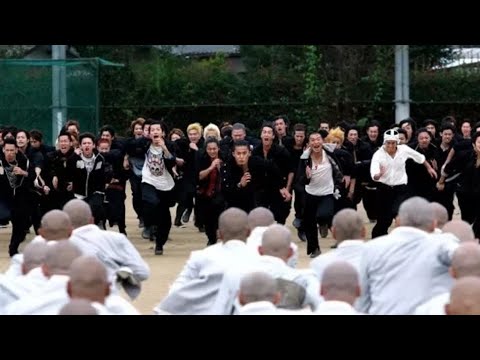 Suzuran vs Housen epic fight scene | crows zero 2
