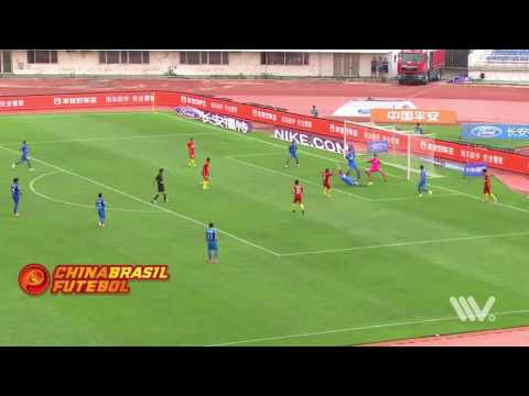 1° gol Odion Ighalo - Changchun Yatai x Guangzhou R&F - 17a rodada da Super Liga da China 2017