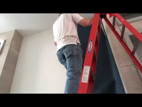 HOW TO INSTALL THIBAUT GRASSCLOTH ON A FEATURE WALL PART 3