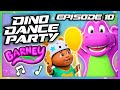 Up Up And Okay Dino Dance Party NEW Animated Music Video Barney S World