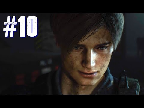 Resident Evil 2 Remake - LEON Walkthrough Gameplay Part 10