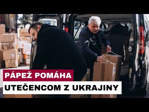 Pápež prispel na pomoc ukrajinským utečencom