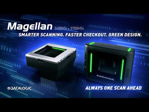 Magellan 36xxVSi & 37xxHSi | Smarter scanning. Faster checkout. Green design. Always one scan ahead.