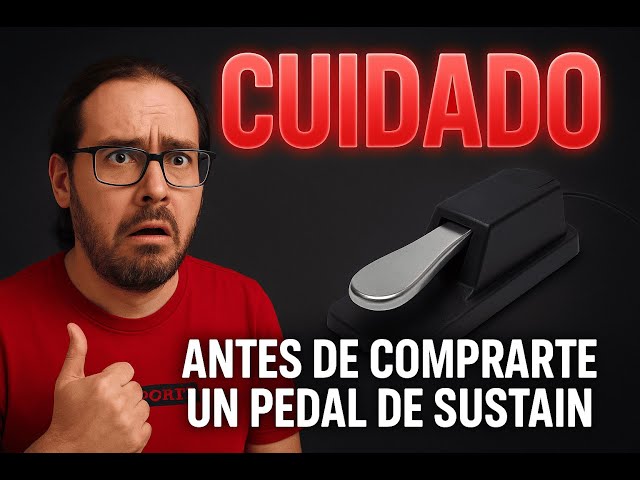Vídeo relacionado con Linrax LP1 Pedal de Sustain, Pedal de Sostenido Universal con Interruptor de Polaridad, Pedal Piano para Piano Digital, Piano Eléctrico, Teclado Electrónico, Teclado MIDI, Sintetizador, Cable de 1,6m