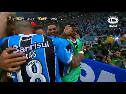 Gol   Grêmio 1 x 0 Lanús ARG   Final Libertadores 2017   Fox Sports HD1