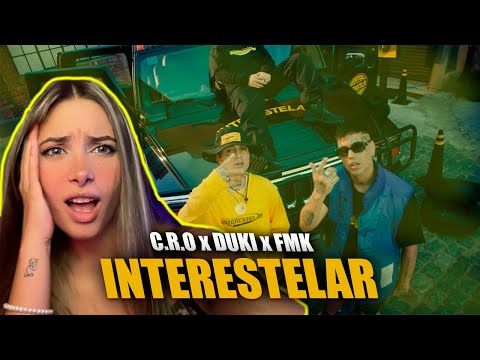 REACCIÓN 🌍 🌗☄️🪐 C.R.O, DUKI, FMK - INTERESTELAR  |YULS