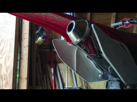 FMF powercore 4 slip on exhaust on a 2005 Crf450r