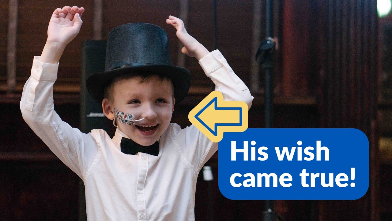 Charlie's wish to be a magician