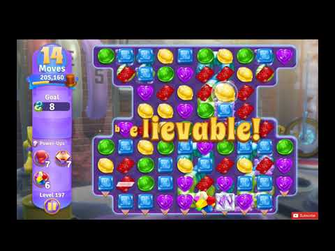 Wonka's World of Candy Level 197 NO BOOSTERS - A S GAMING