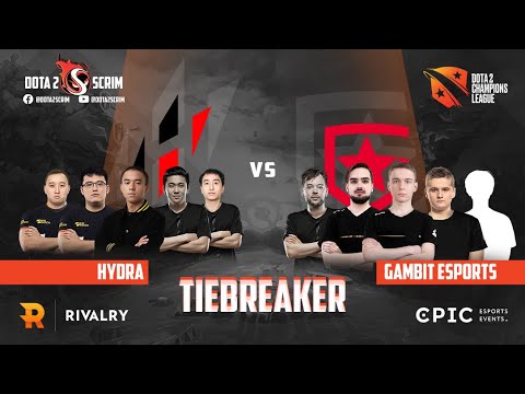 HYDRA vs Gambit Esports - Winline Dota 2 Champions League S7 - Tiebreaker - B01