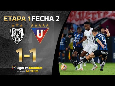 FULL SUMMARY: IND. DEL VALLE 1-1 LIGA DE QUITO | ECUABET PRO LEAGUE