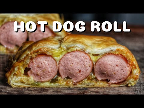 DANISH HOT DOG Puff pastry roll - everything tastes better in puff pastry - 0815BBQ - International