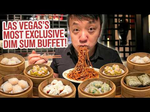 INSIDE the MOST EXCLUSIVE All You Can Eat DIM SUM Buffet in Las Vegas