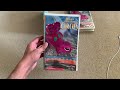 Barney S Super Singing Circus 2000 VHS 3 Copies